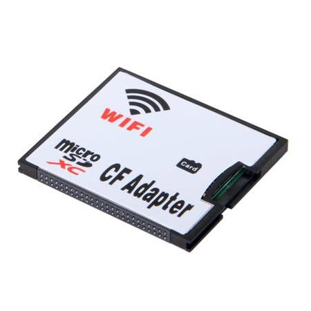 WIFI adaptörü hafıza kartı TF mikro SD CF kompakt Flash kart kiti dijital kamera için
