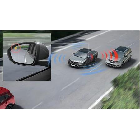 Araba kör nokta izleme sistemi ultrasonik sensör mesafe yardımcı şerit değiştirme